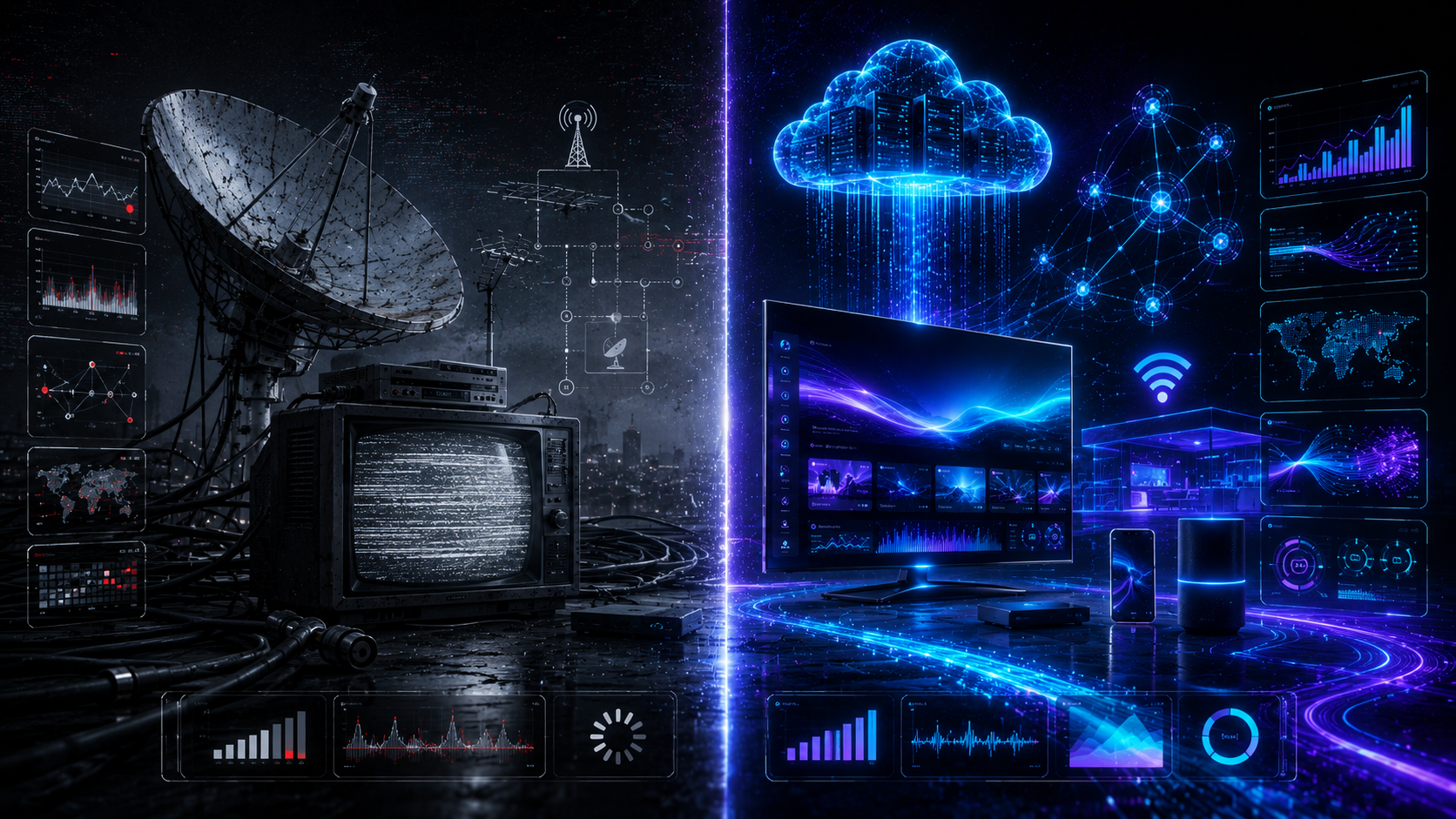 Wat is IPTV Nederland vs kabel en satelliet TV — verschillen en voordelen visueel uitgelegd