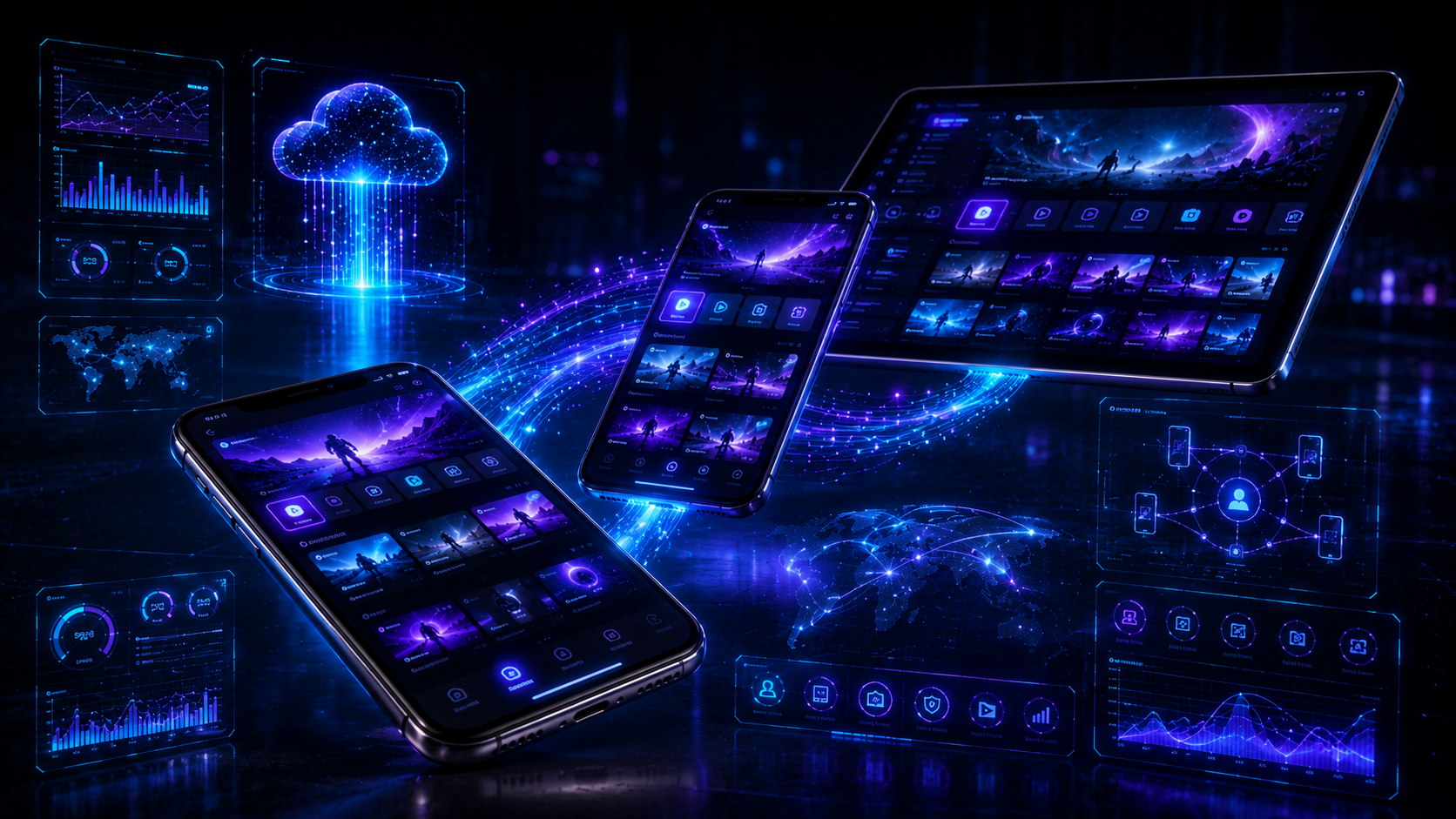 IPTV Smarters Pro op Android, iPhone en tablet — cross-device gebruik