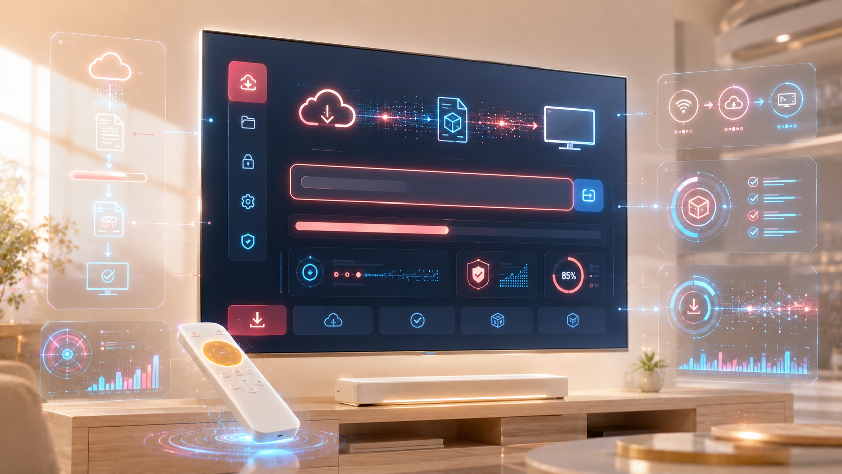 Downloader app op Fire TV Stick — APK installeren voor IPTV